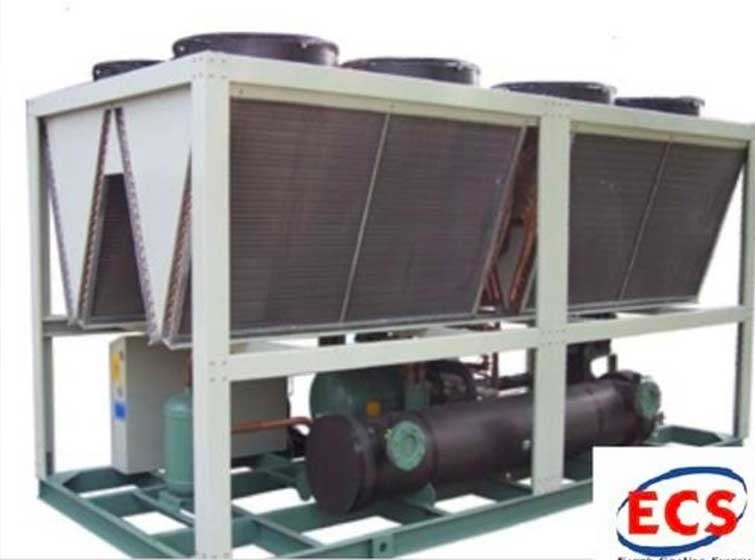 air cooled screw chillers in delhi