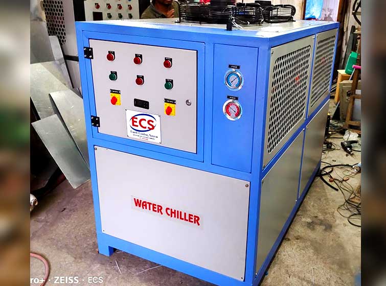 air cooled and water cooled chillers