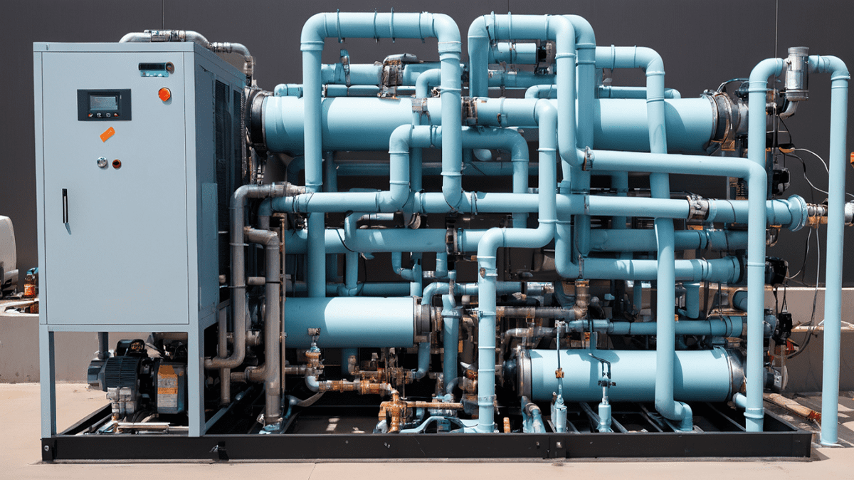 water cooled chiller system