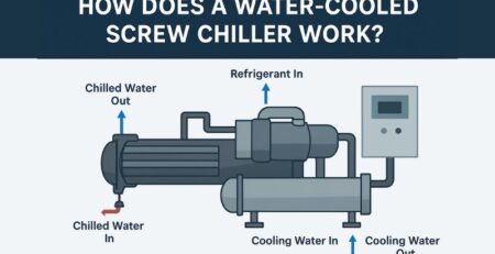 How Does a Water-Cooled Screw Chiller Work