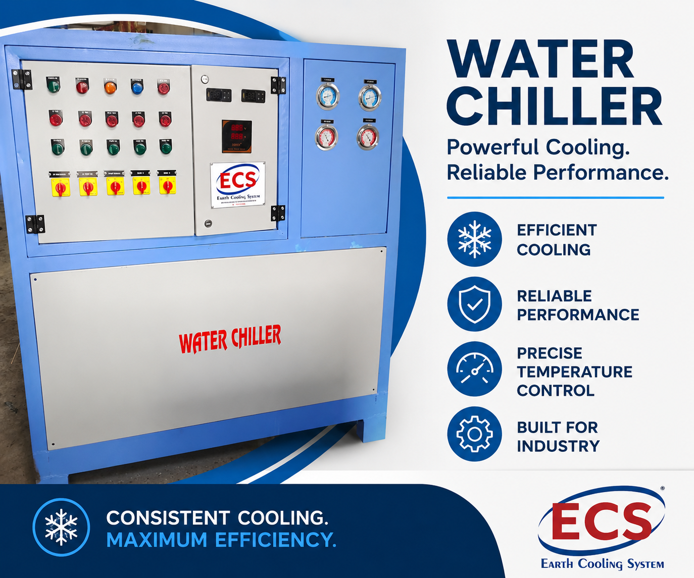Industrial Cooling Solutions for Manufacturing Plants and Commercial Facilities