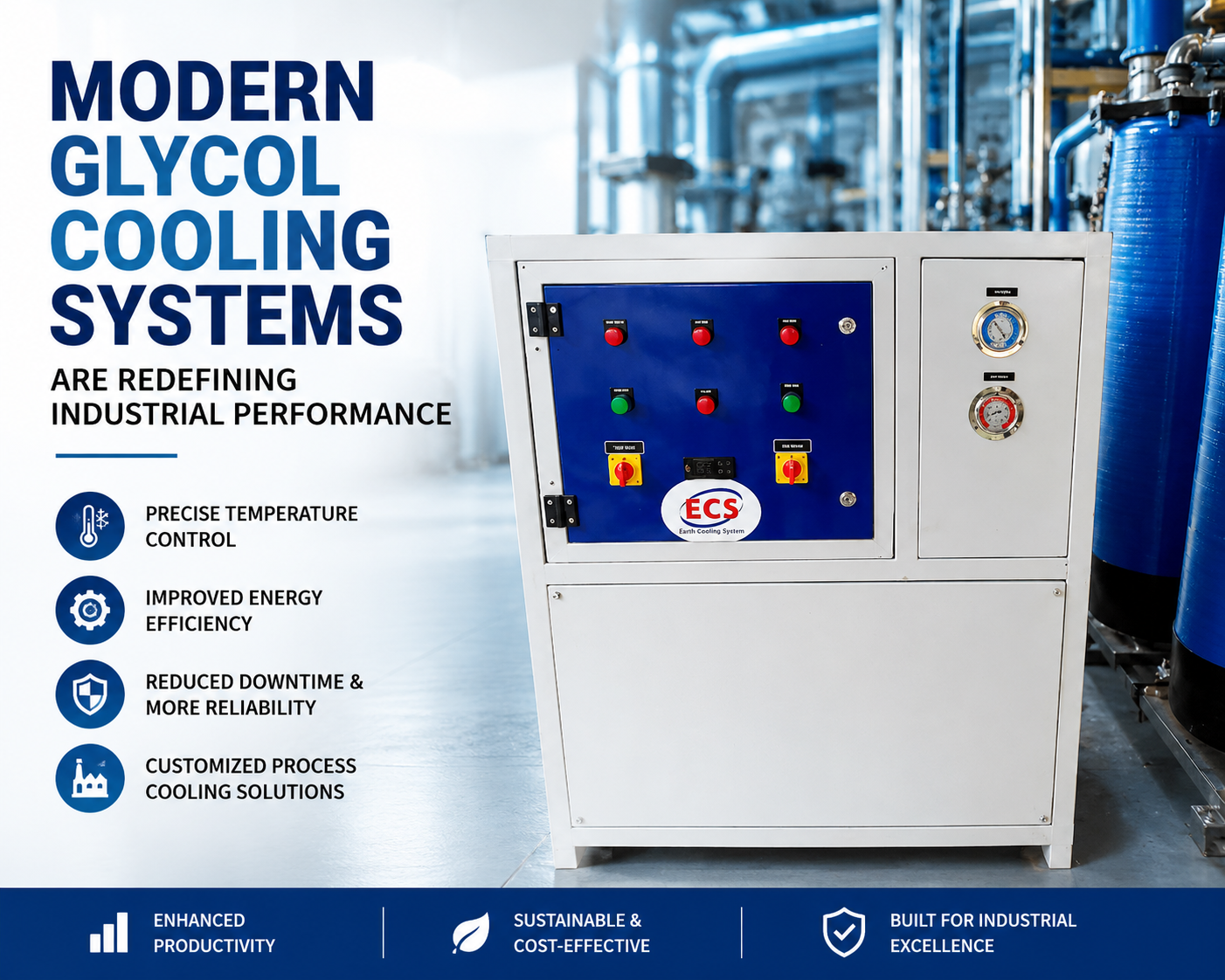 Modern Glycol Cooling Systems Are Redefining Industrial Performance - Earth Cooling System