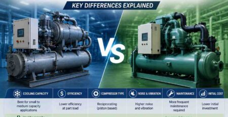 Reciprocating Chillers vs Screw Chillers